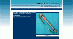 Desktop Screenshot of liquidtightconnector.com