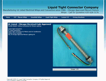 Tablet Screenshot of liquidtightconnector.com